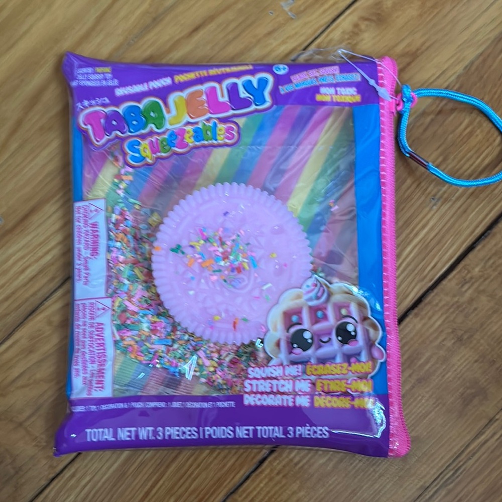 Tara Jelly Squeezables Pink Toy